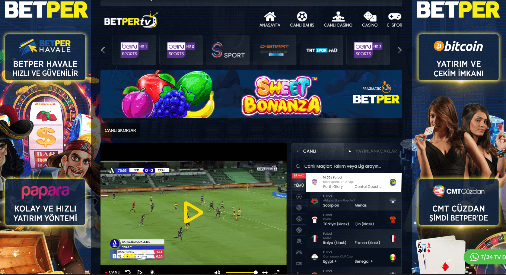 Betper Canlı Maç İzle